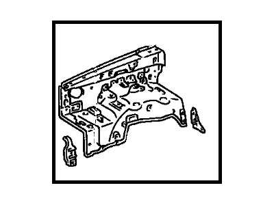 Toyota 53701-35540 Apron Sub-Assy, Front Fender, RH