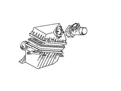 Toyota 17700-0C010 Air Cleaner Assembly