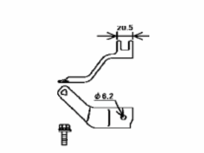 Toyota 16A1A-77040 Bracket, Fc Water &