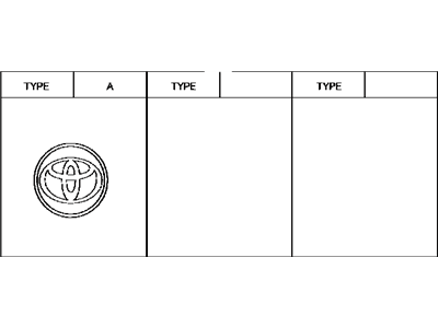 Toyota 42603-0D170 Center Cap