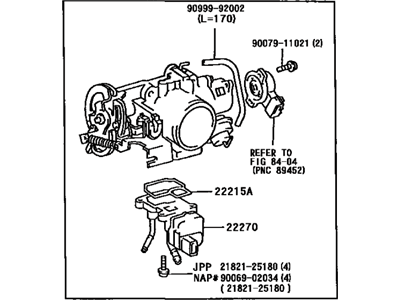 Toyota 22210-20061 Throttle Body