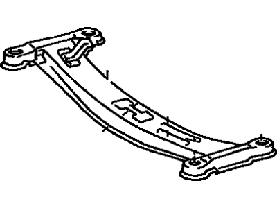 Toyota 51206-06040 Member Sub-Assy, Rear Suspension