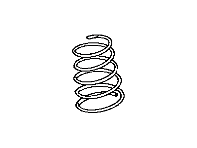 Toyota 48131-2A270 Spring, Front Coil, LH