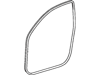 Toyota 62312-AA020 Weatherstrip On Body