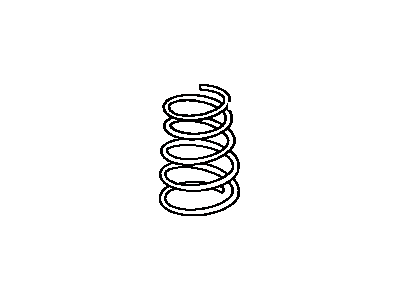 Toyota 48231-42610 Spring, Coil, Rear