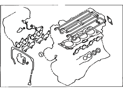 Toyota 04112-16024 Gasket Kit, Engine Valve Grind