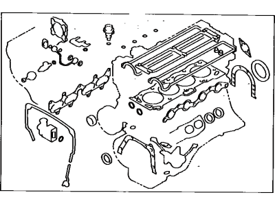 Toyota 04111-16076 Overhaul Gasket Set