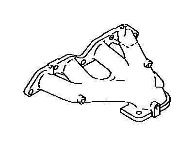 Toyota 17141-16270 Exhaust Manifold