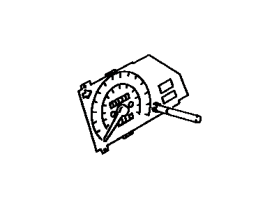 Toyota 83110-1E261 Speedometer Head