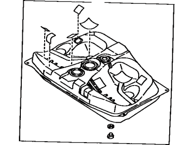 Toyota 77001-19525 Fuel Tank