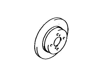 Toyota 42431-12090 Rotor