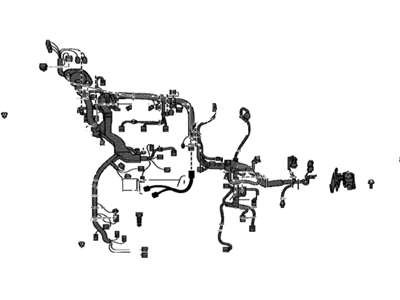 Toyota 82121-07110 Wire, Engine