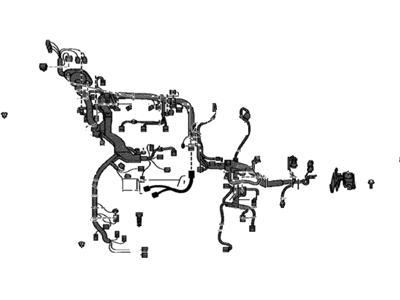 Toyota 82121-07092 Wire, Engine