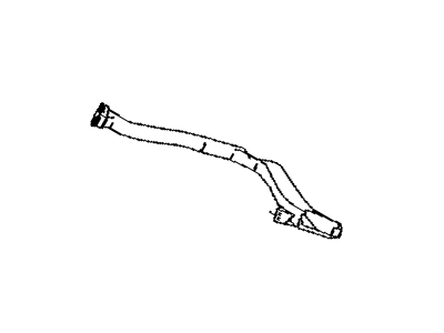 Toyota 55972-07020 Defroster Duct