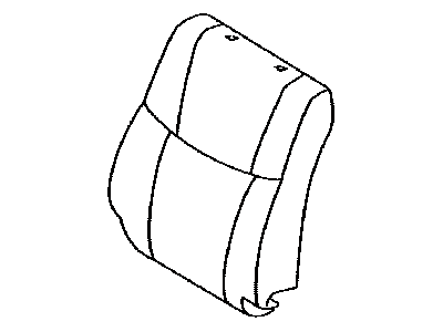 Toyota 71074-07210-A0 Seat Back Cover