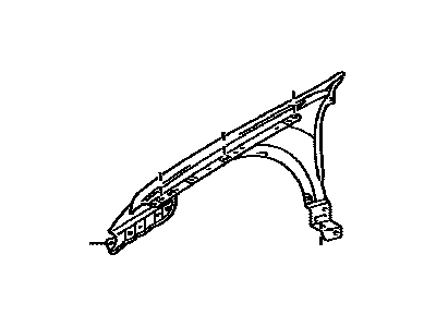 Toyota 53811-07060 Fender