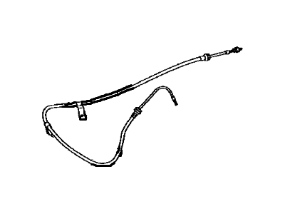 Toyota 46410-07050 Front Cable