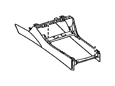 Toyota 58811-07020-A0 Front Console