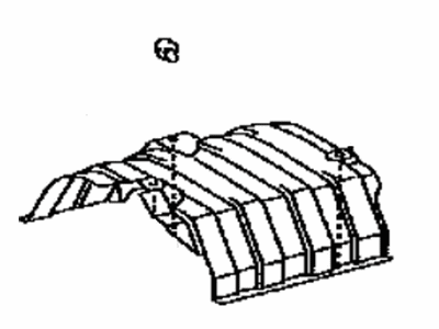 Toyota 58328-07012 Heat Shield