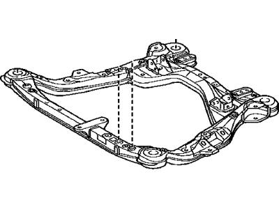 Toyota 51100-06050 Frame Assy, Front