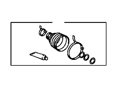 Toyota 04438-20420 Inner Boot