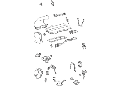 Toyota 04111-74591 Gasket Kit, Engine Overhaul