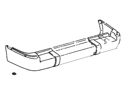 Toyota 52107-60070 Bumper