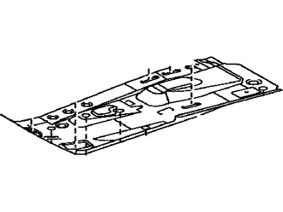 Toyota 58112-42011 Front Floor Pan