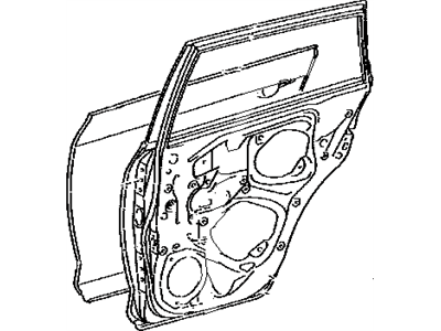 Toyota 67004-0R030 Door Shell