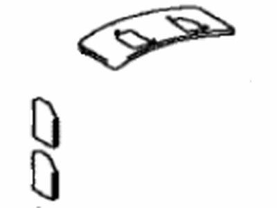 Toyota 55358-42051 Upper Dash Panel Cushion