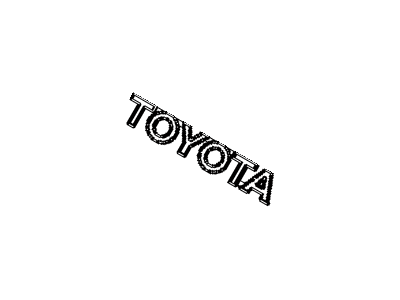 Toyota 75441-42050 Nameplate