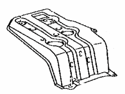 Toyota 74411-42021 Battery Tray Mount Bracket