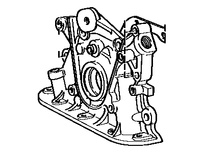 Toyota 15120-15011 Body Sub-Assy, Oil Pump