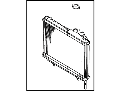 Toyota 16400-42200 Radiator Assembly