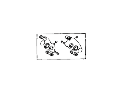 Toyota 04479-14110 Caliper Overhaul Kit