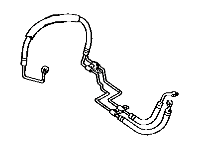 Toyota 44410-14111 Tube Assy, Pressure Feed