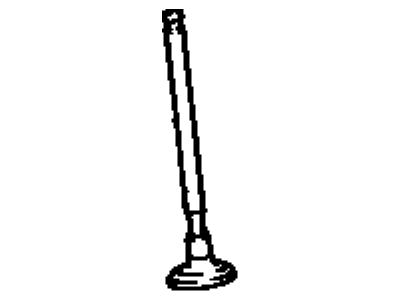 Toyota 13715-42010 Valve, Exhaust
