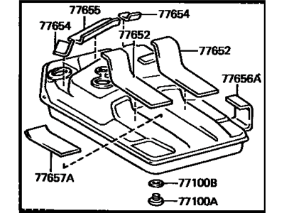 Toyota 77001-19426 Tank Assy, Fuel