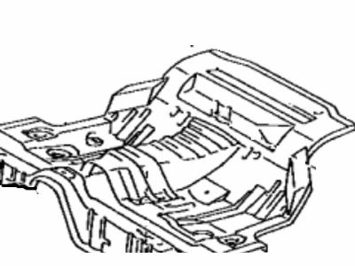 Toyota 58211-14120 Floor Pan