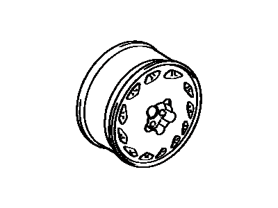 Toyota 42611-14580 Wheel