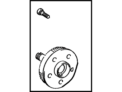 Toyota 43503-14020 Front Axle Hub Sub-Assembly