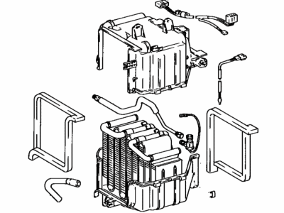 Toyota 88510-14410 Evaporator Assembly