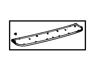 Toyota 64781-14050-03 Board, Back Door Trim