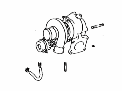 Toyota 17201-42011 Turbocharger