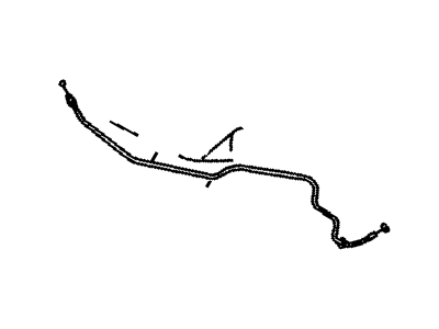 Toyota 53630-42060 Release Cable