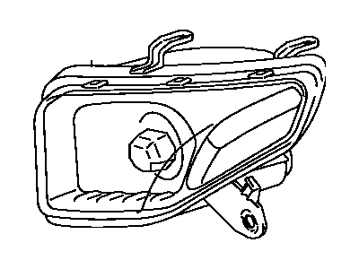 Toyota 81105-42280 Composite Headlamp