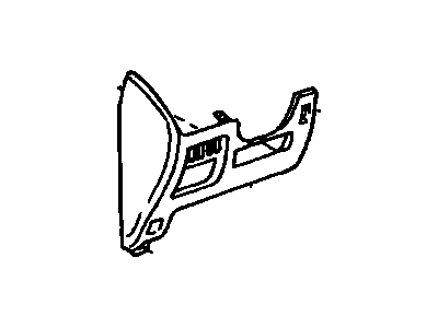 Toyota 55432-42901-B1 Lower Panel