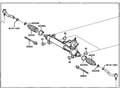 Toyota 44200-42140 Gear Assembly