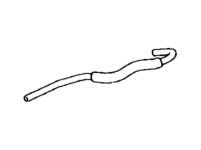 Toyota 16264-28080 By-Pass Hose