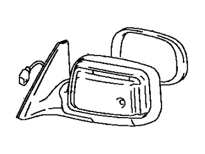 Toyota 87910-42670 Mirror Assembly